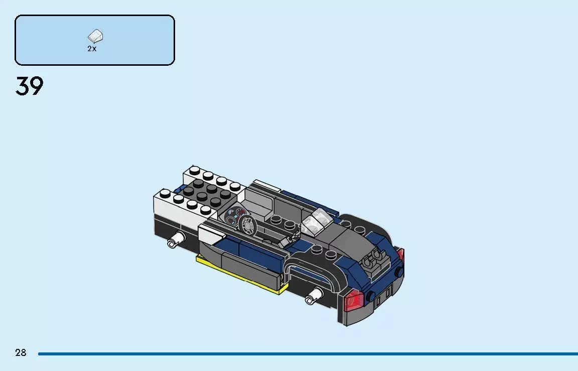 TwindBricks3D - 60457 Custom Police Car Garage 3D print model_33