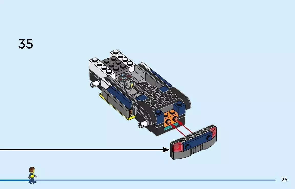 TwindBricks3D - 60457 Custom Police Car Garage 3D print model_30