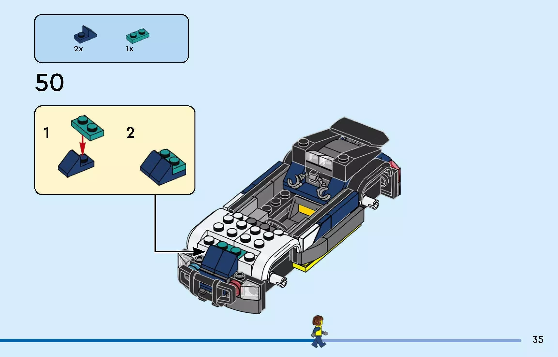 TwindBricks3D - 60457 Custom Police Car Garage 3D print model_40