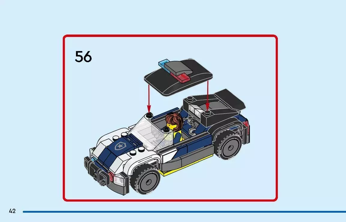 TwindBricks3D - 60457 Custom Police Car Garage 3D print model_47