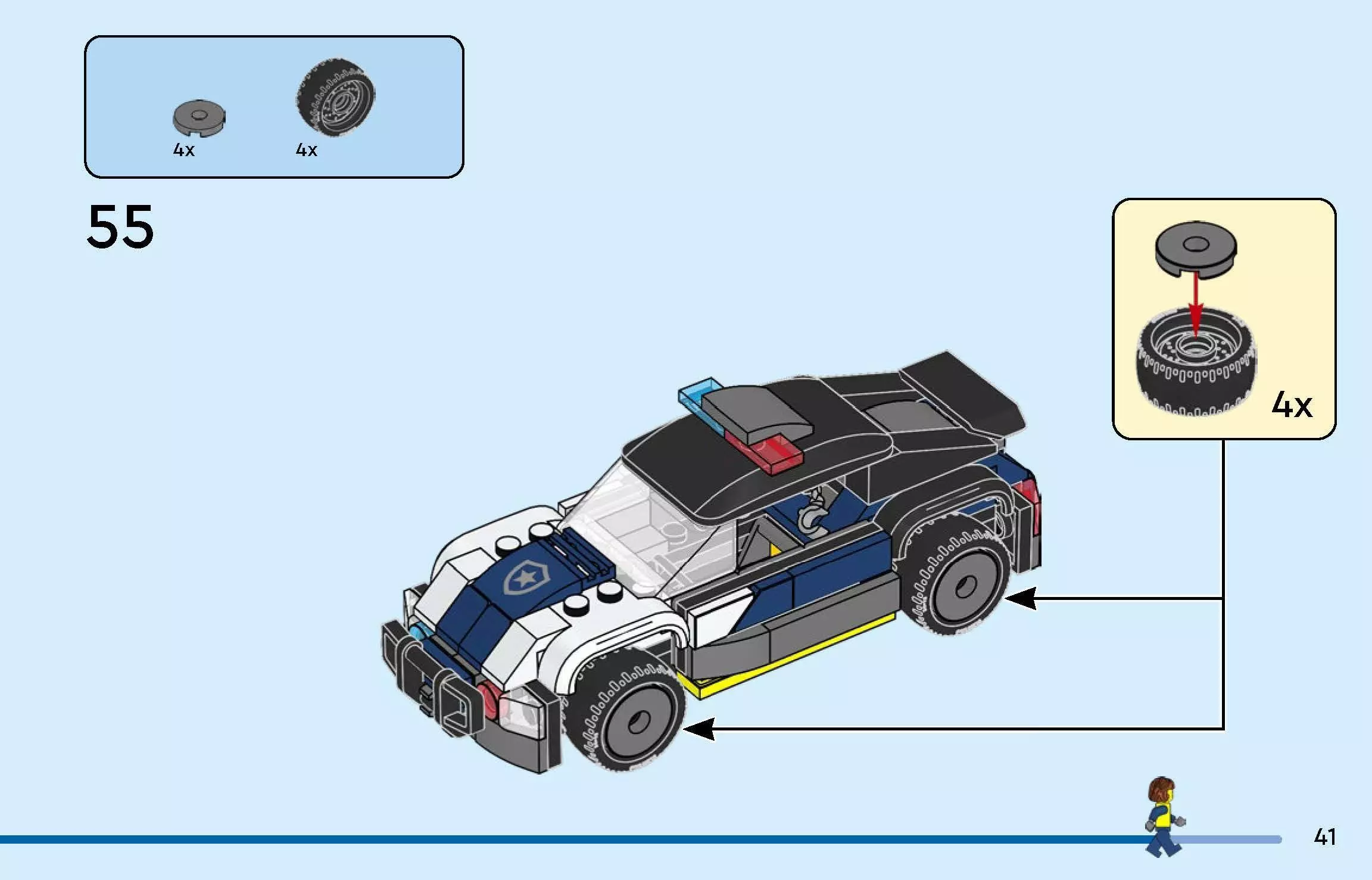 TwindBricks3D - 60457 Custom Police Car Garage 3D print model_46
