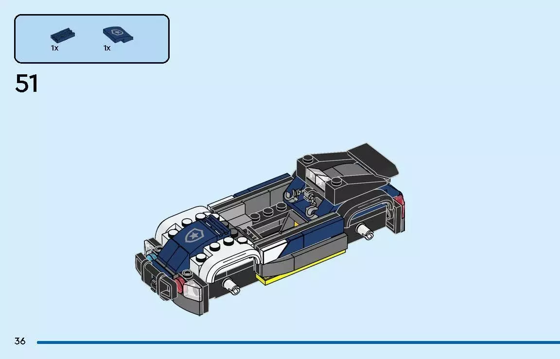 TwindBricks3D - 60457 Custom Police Car Garage 3D print model_41