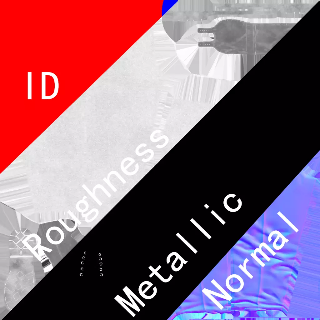 military officer navy united states 3D model Low-poly 3D model_6