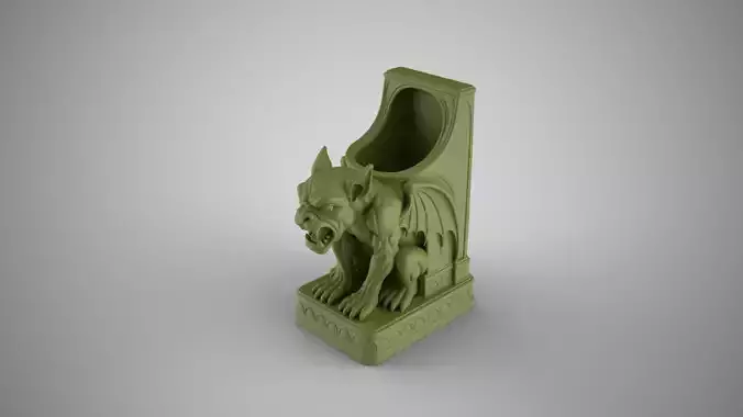 Gargoyle Pen Holder