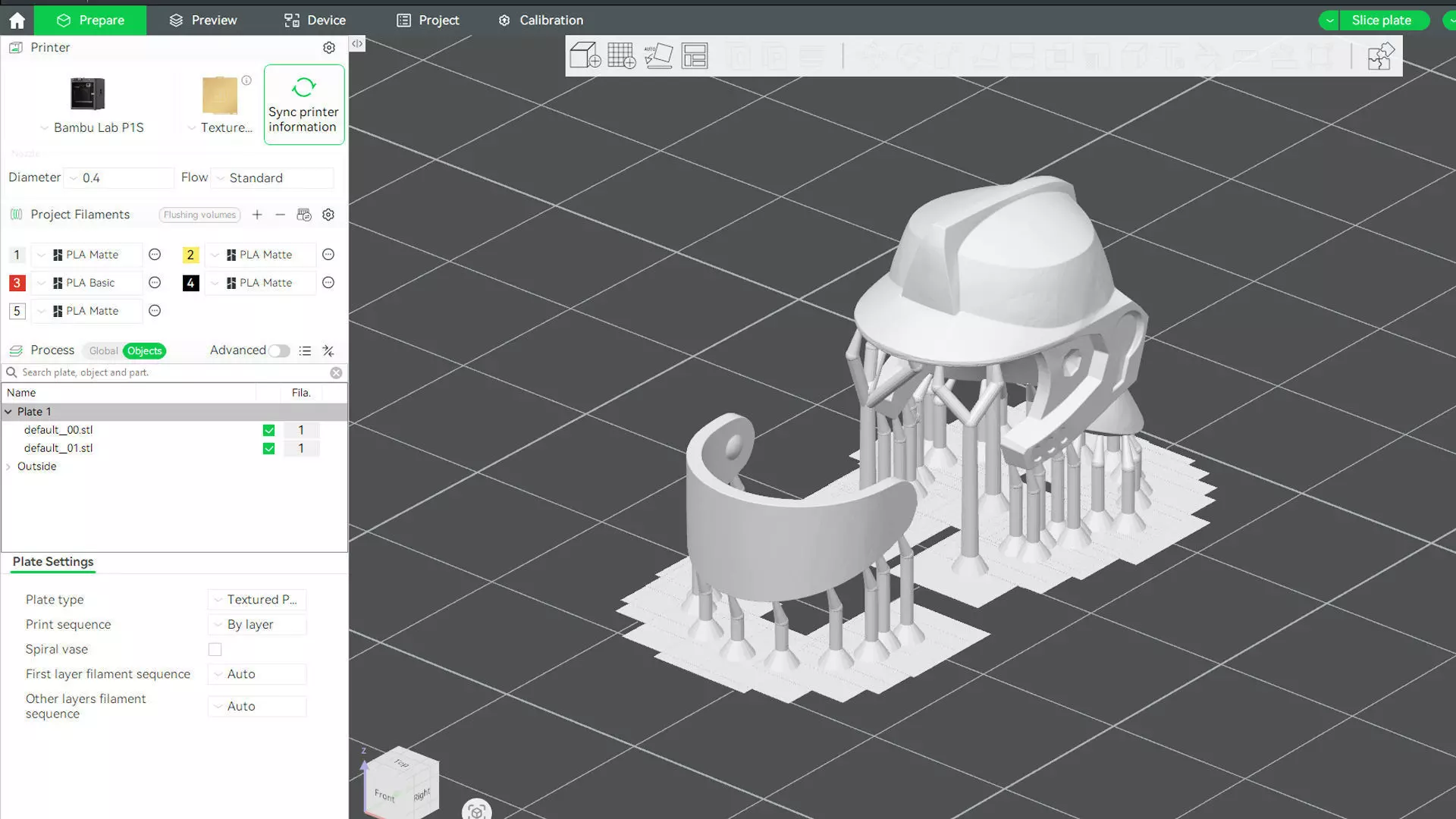 Custom3Dprint Minifigure Accessory - Fire-Helmet minifigure 3D print model_3