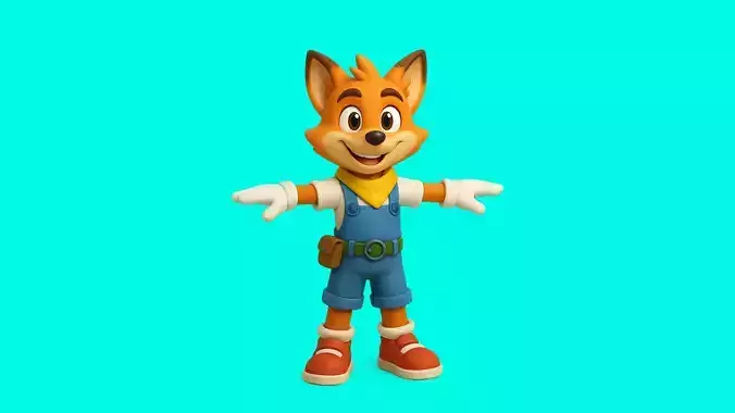 Super Fox Character