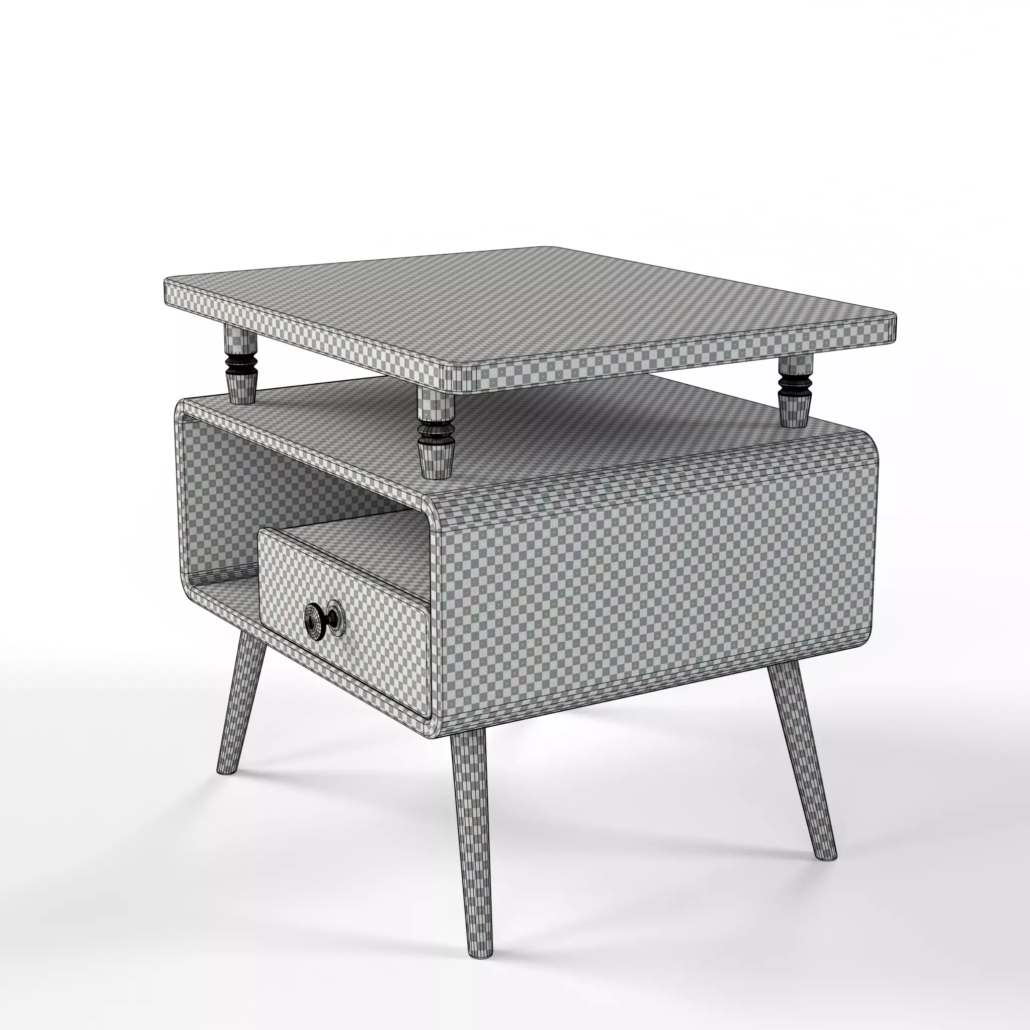 Alder Nightstand 3D model_8