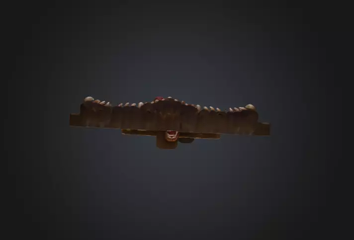 Spectral Screech Banshee Low-poly 3D model_15