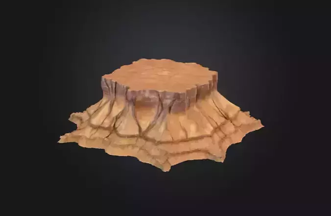 Desert Rock Plateau Prop