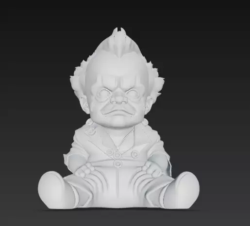 Joker baby 3D model_3
