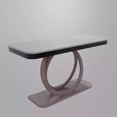 Modern Circular Base Console Table