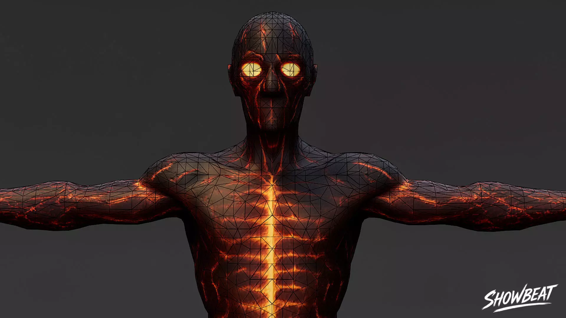 Complete Ghoul T-Pose Pack Low-poly 3D model_40