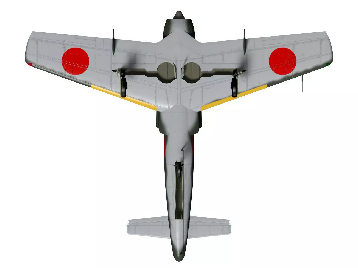 Kyusyu J7W2 Shinden kai 3D model_15