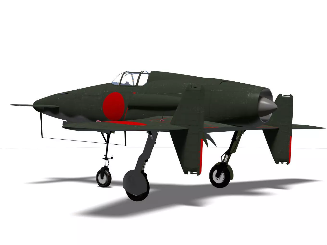 Kyusyu J7W2 Shinden kai 3D model_6