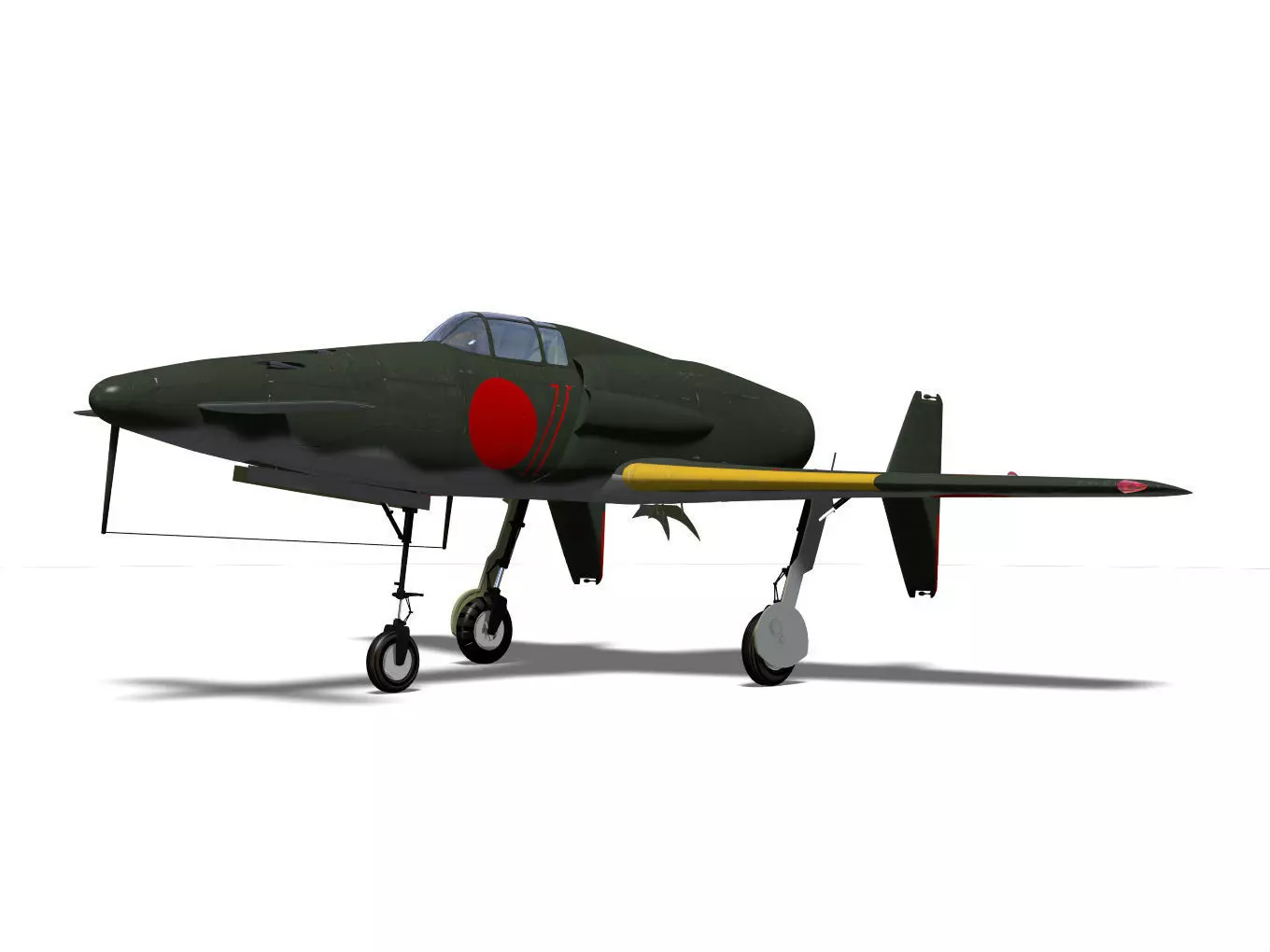 Kyusyu J7W2 Shinden kai 3D model_5