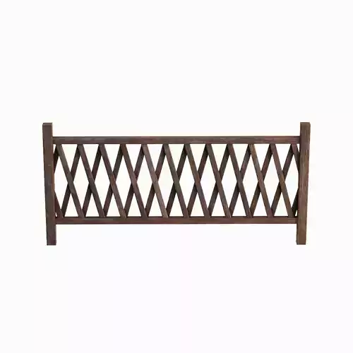 Wooden Fence C 04