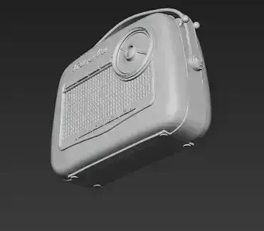 Radio portatil retro transita