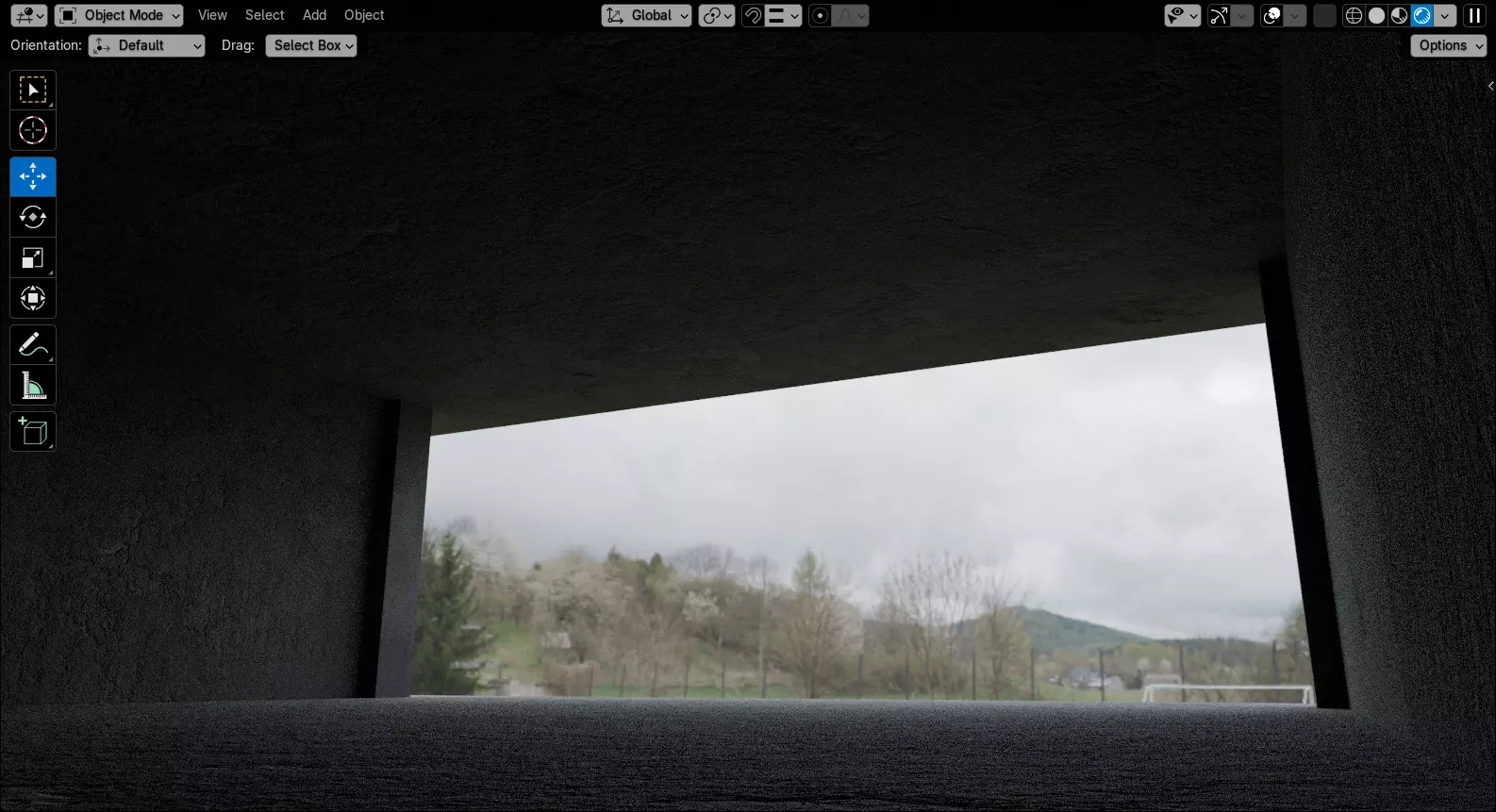 Abandoned Building Site - Environment 003 Low-poly 3D model_33