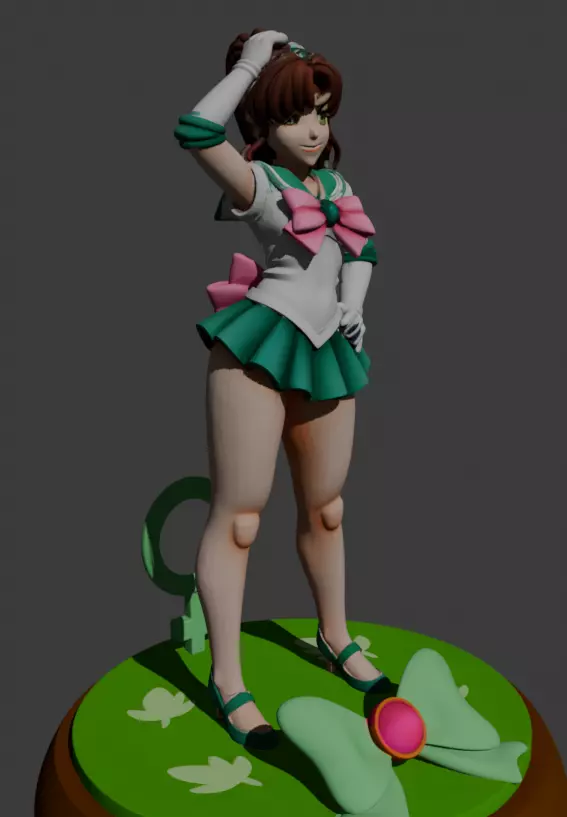 Sailor Jupiter 3D print model_4