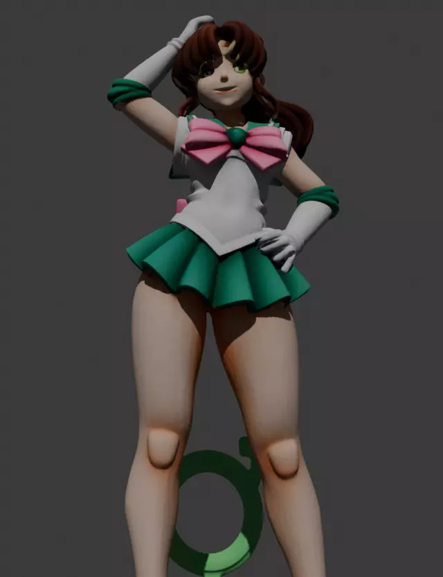 Sailor Jupiter 3D print model_6