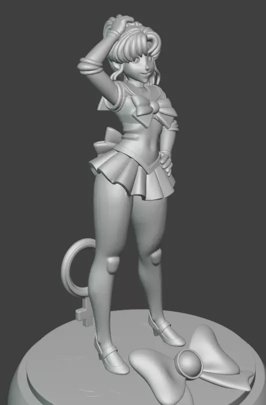 Sailor Jupiter 3D print model_5