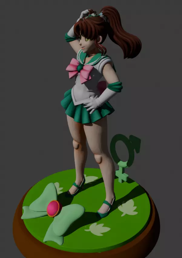 Sailor Jupiter 3D print model_2