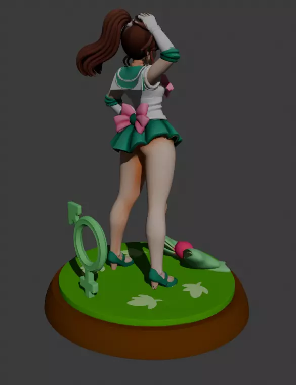 Sailor Jupiter 3D print model_8
