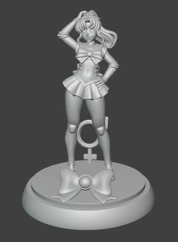 Sailor Jupiter 3D print model_1