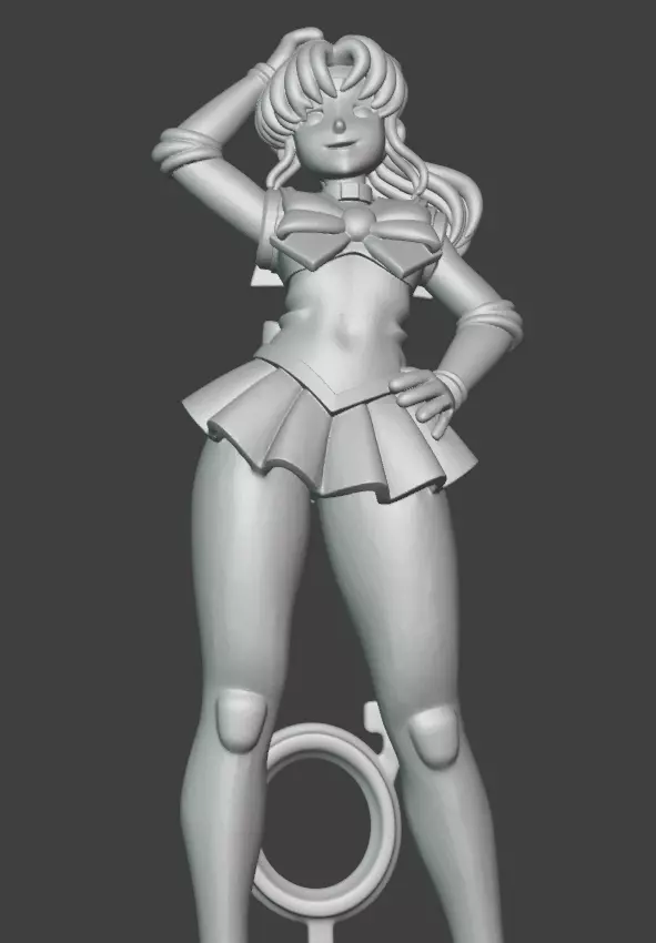 Sailor Jupiter 3D print model_7