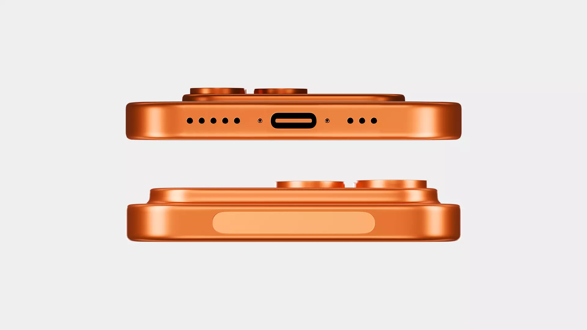 I Phone 17 Pro Max Low-poly 3D model_5