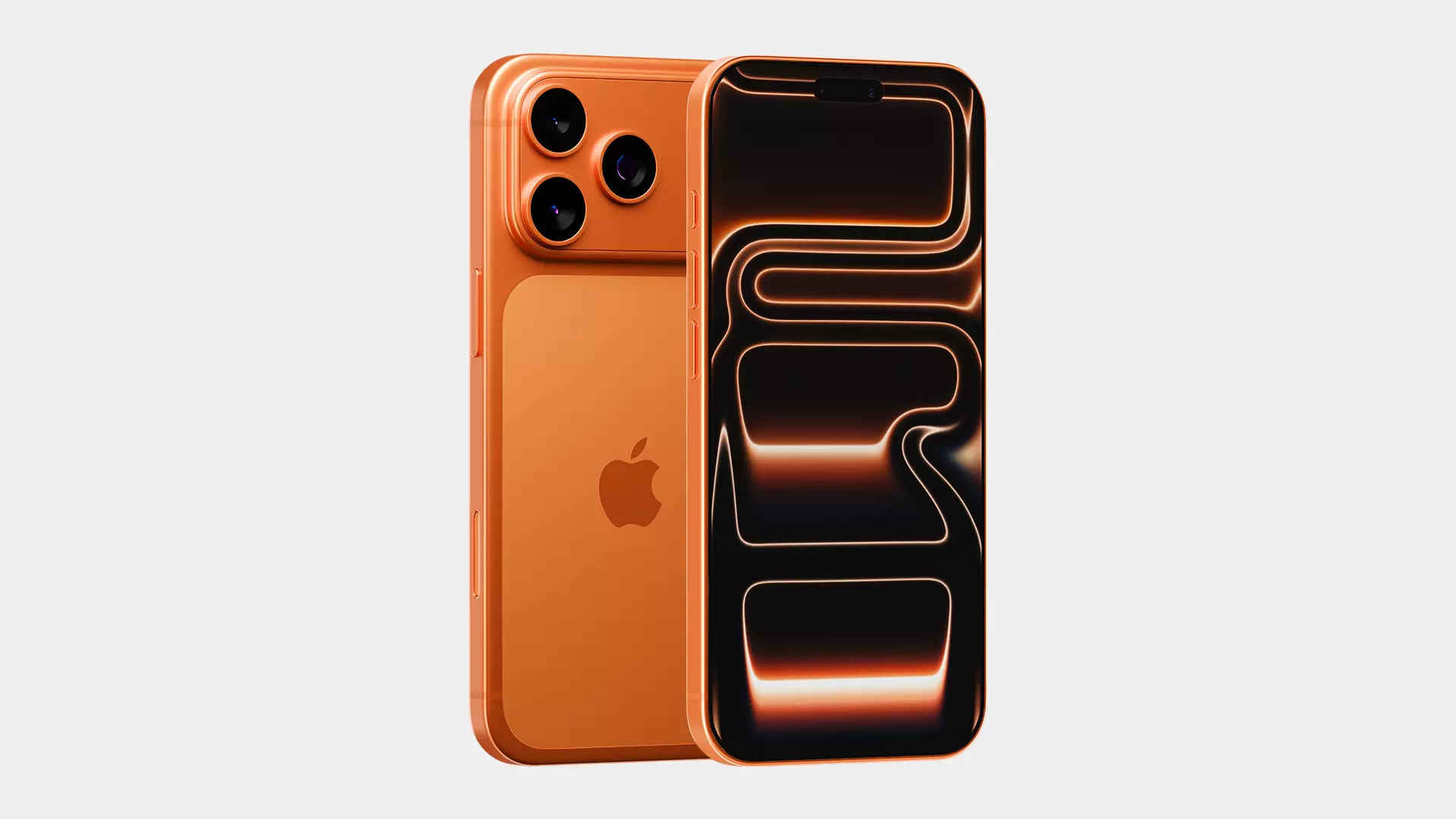 I Phone 17 Pro Max Low-poly 3D model_2