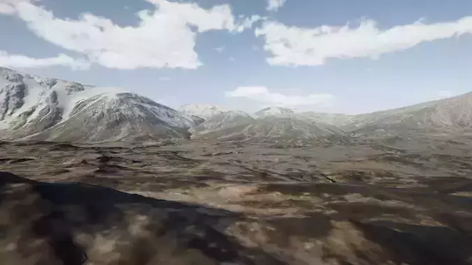 Hilltop topography and landform