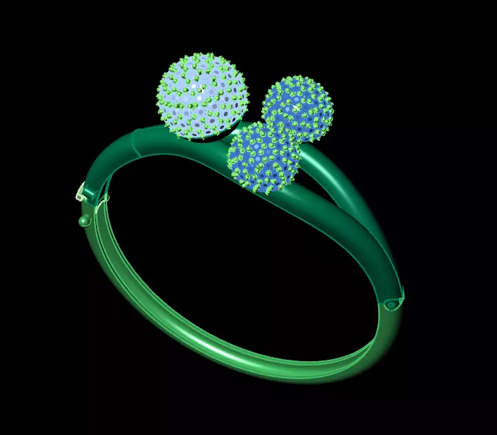 Pendant Earrings Rings Bracelet Combo 2 combo 3D print model_27