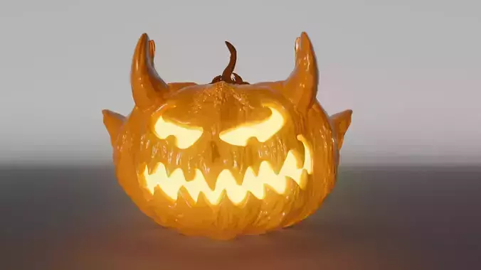 Jack O Lantern Demon Pumpin 