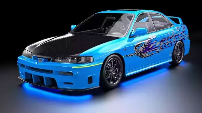 The Fast and The Furious Acura Integra LS