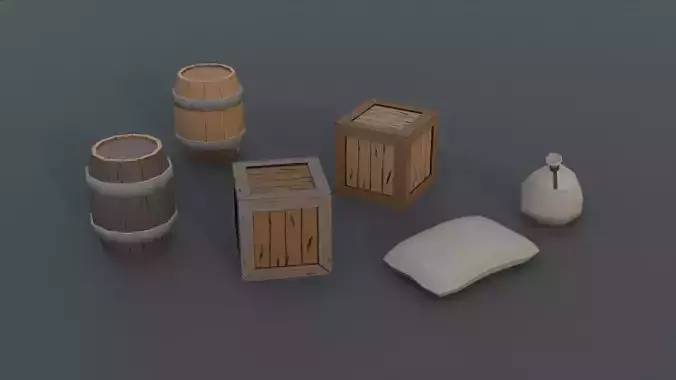 Medieval Props - Minipack 1