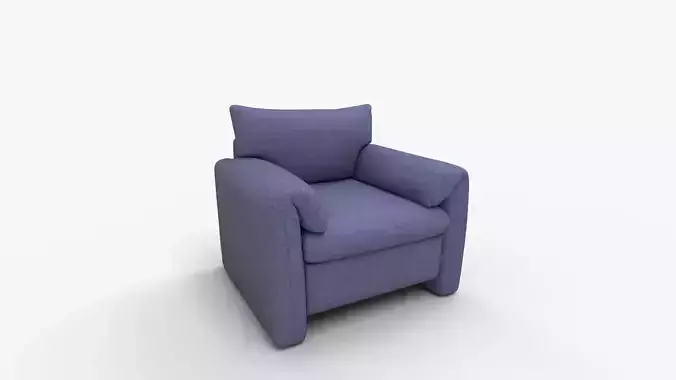 Chenille Oversized Armchair Accent Chair