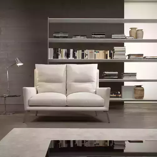 Sofa AVA 486-F2A Low-poly 3D model