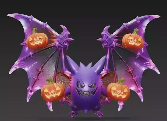 Gengar alas 3D print model Gengar alas 3D print model