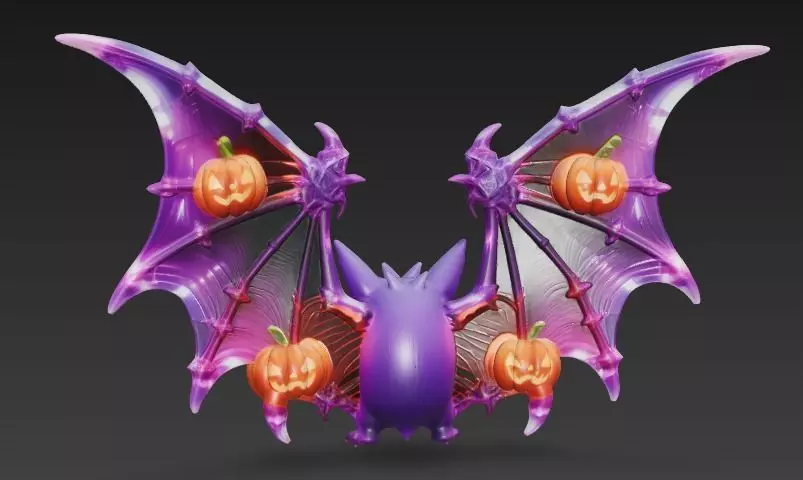 Gengar alas 3D print model_3