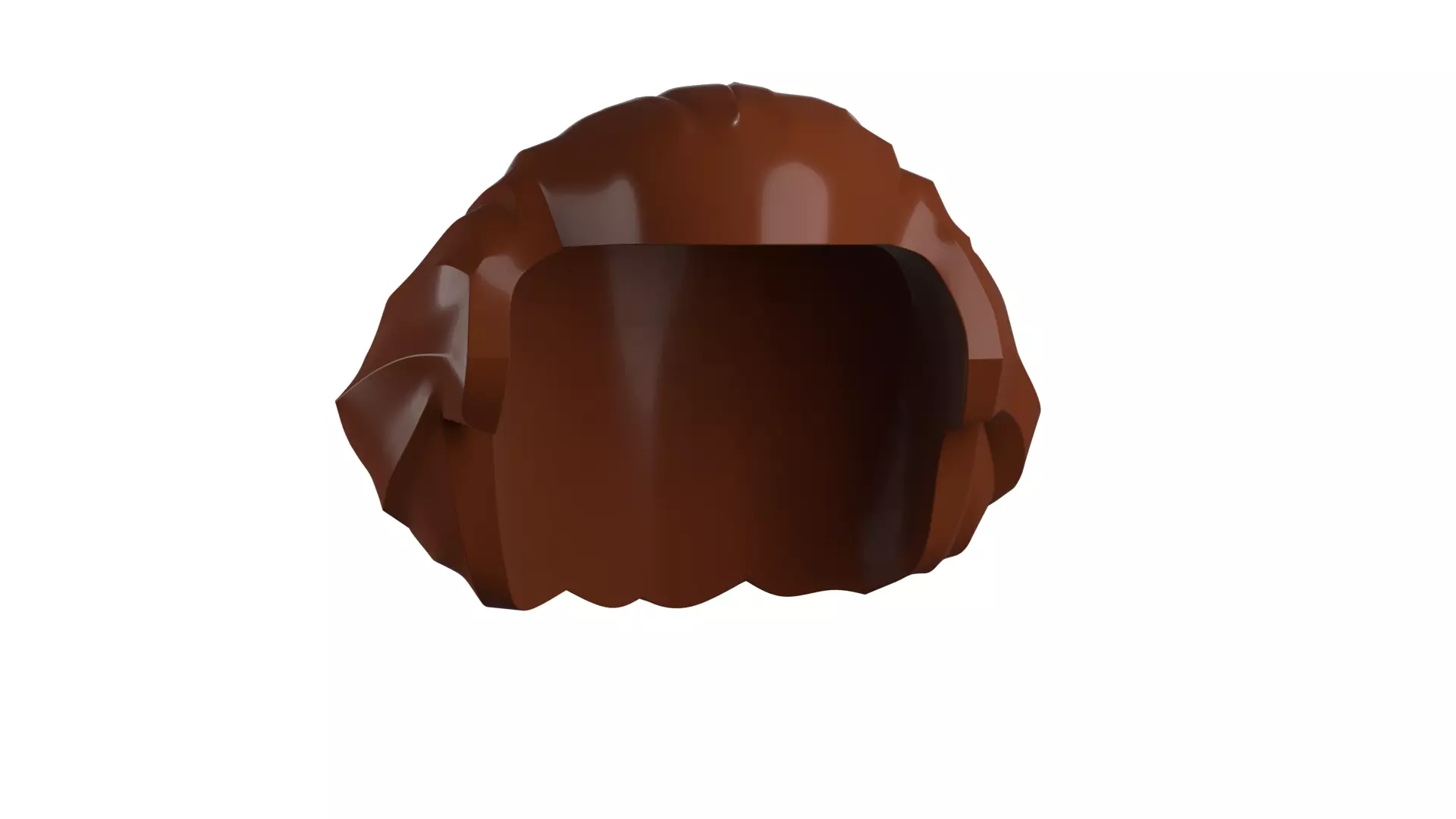 Custom3Dprint Minifigure Accessory - Minifigure Hair S2 - 051 3D print model_6