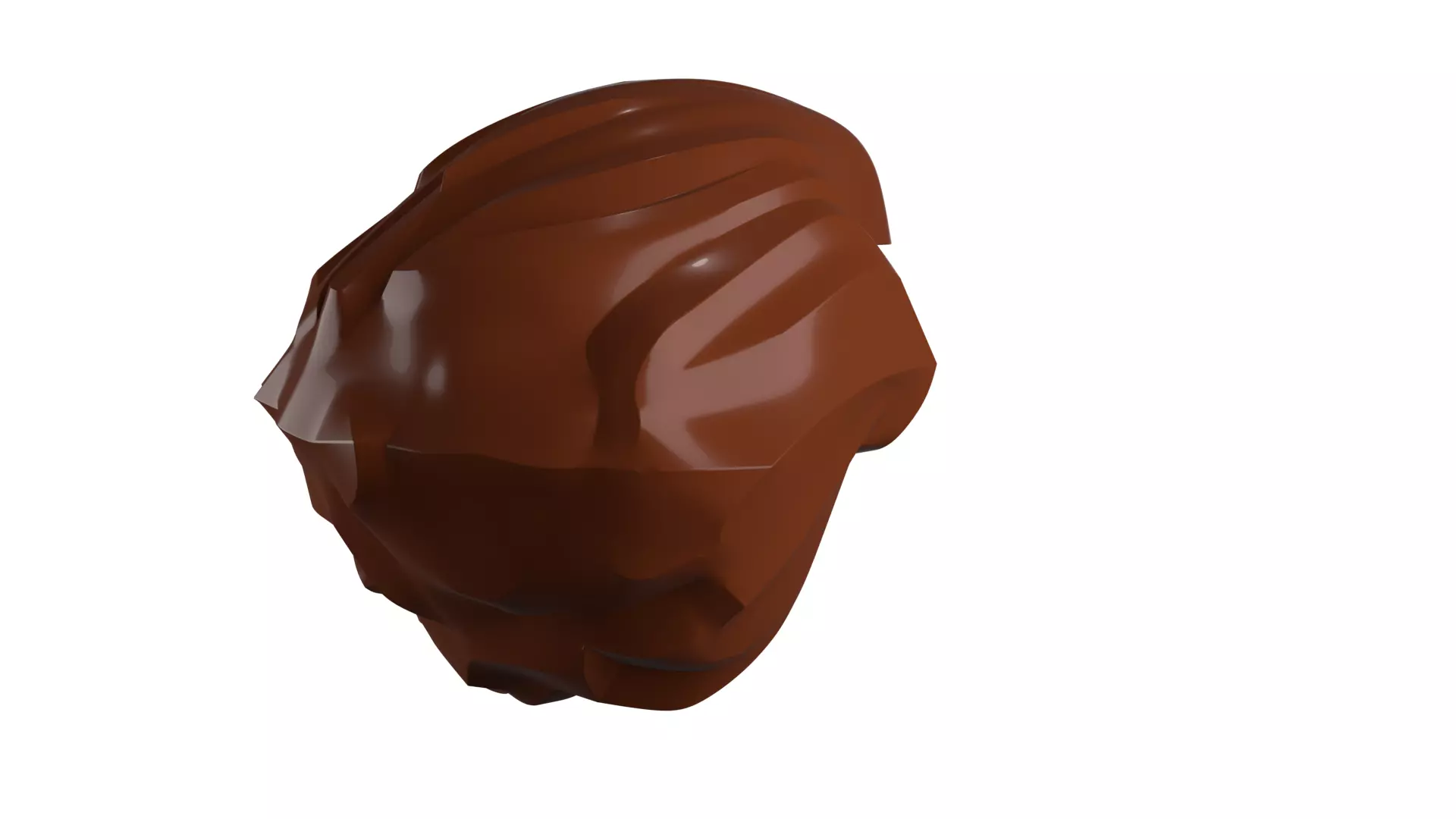 Custom3Dprint Minifigure Accessory - Minifigure Hair S2 - 051 3D print model_30