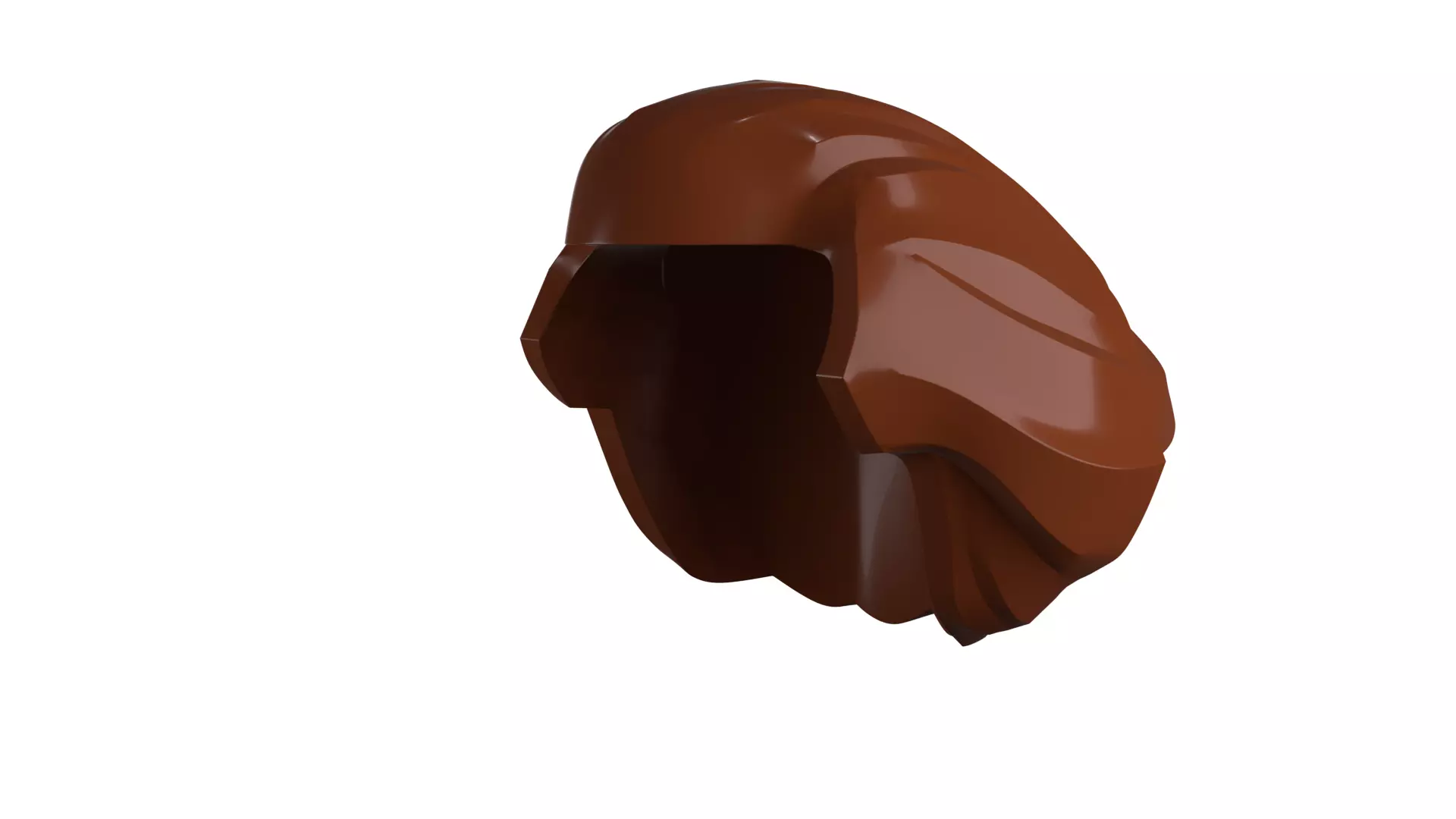 Custom3Dprint Minifigure Accessory - Minifigure Hair S2 - 051 3D print model_75