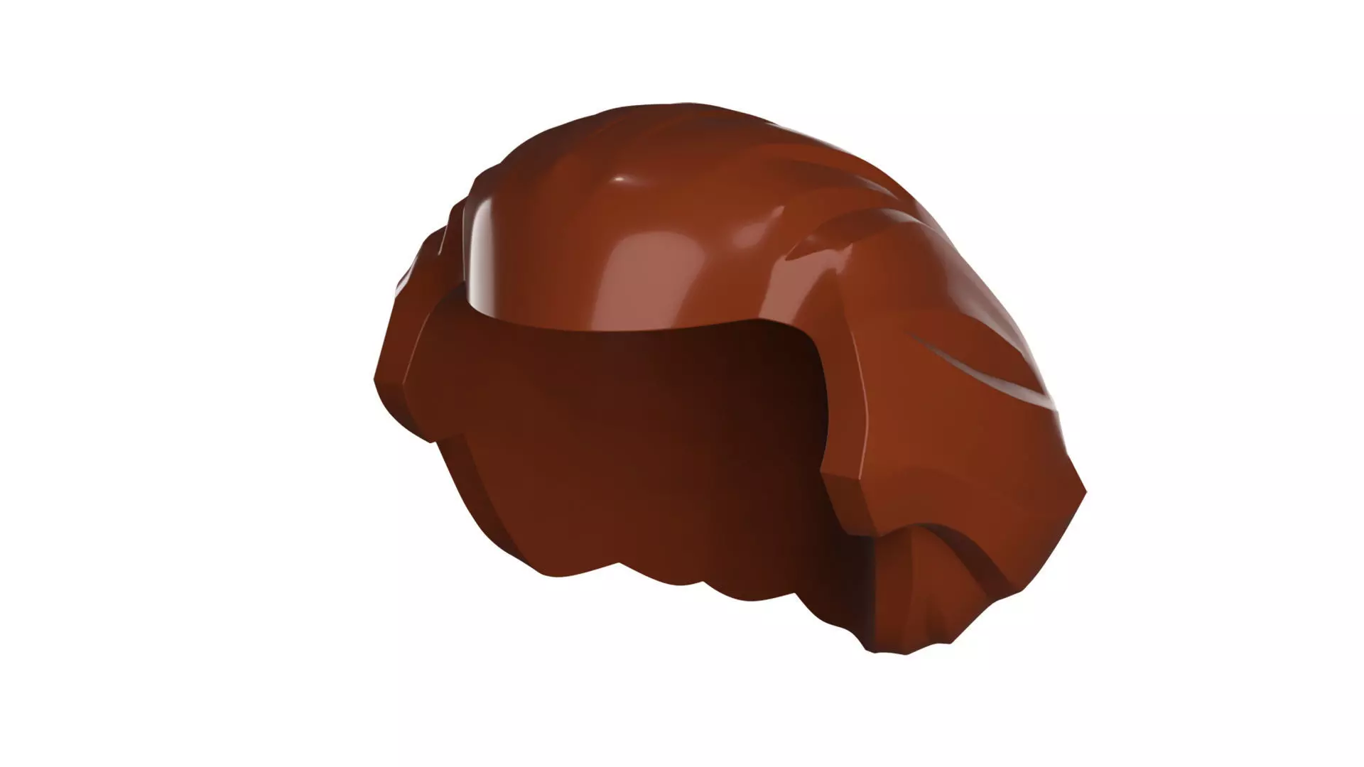 Custom3Dprint Minifigure Accessory - Minifigure Hair S2 - 051 3D print model_0