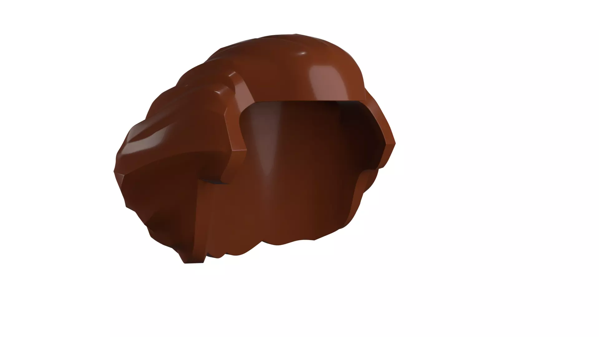 Custom3Dprint Minifigure Accessory - Minifigure Hair S2 - 051 3D print model_13