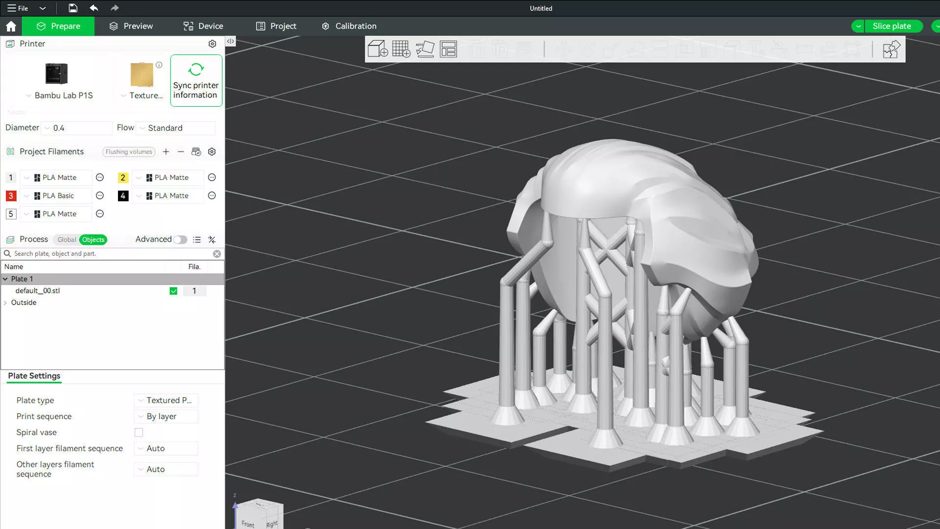 Custom3Dprint Minifigure Accessory - Minifigure Hair S2 - 051 3D print model_3