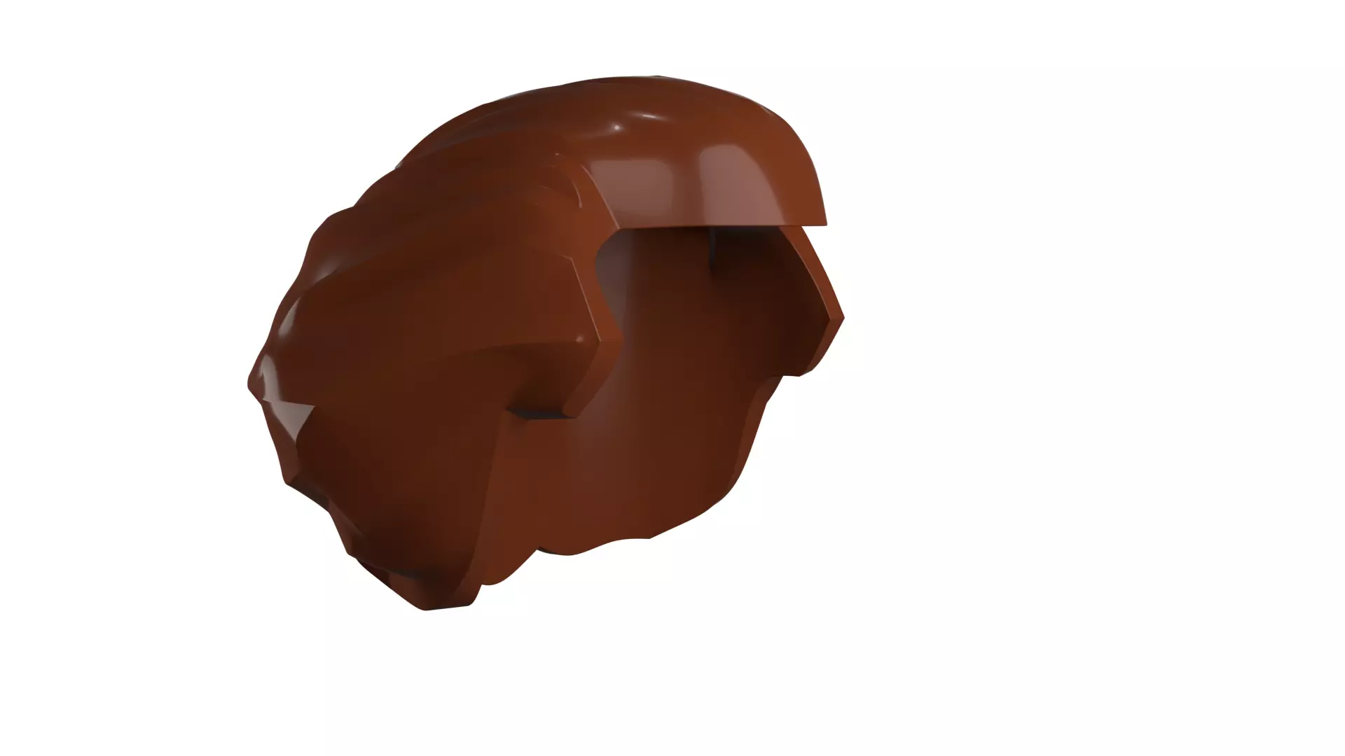 Custom3Dprint Minifigure Accessory - Minifigure Hair S2 - 051 3D print model_17