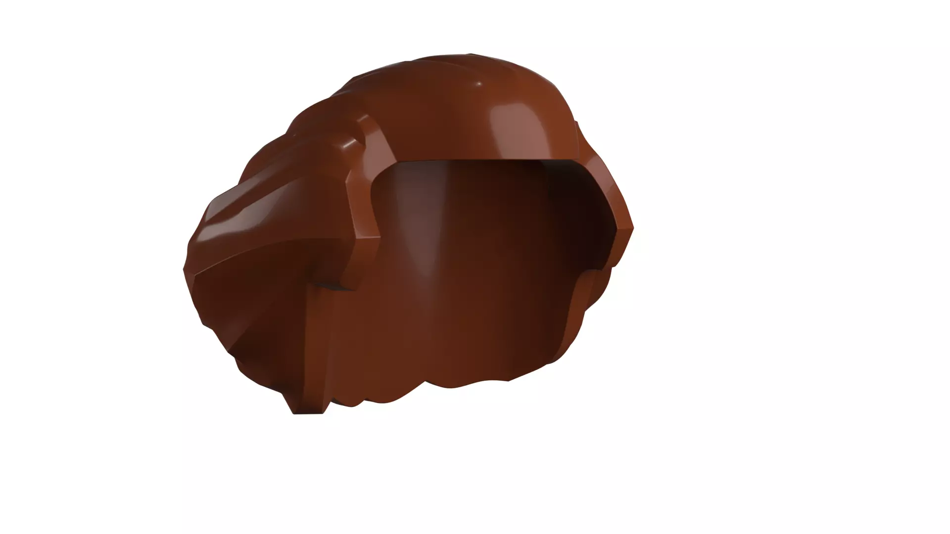 Custom3Dprint Minifigure Accessory - Minifigure Hair S2 - 051 3D print model_12