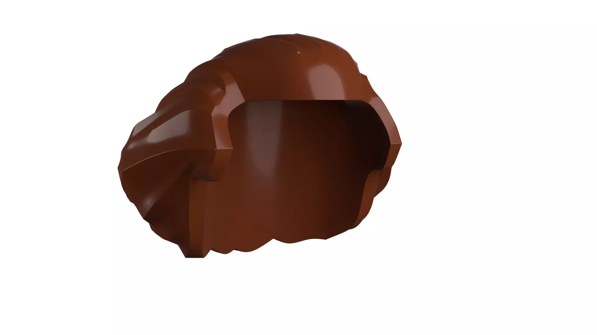 Custom3Dprint Minifigure Accessory - Minifigure Hair S2 - 051 3D print model_11