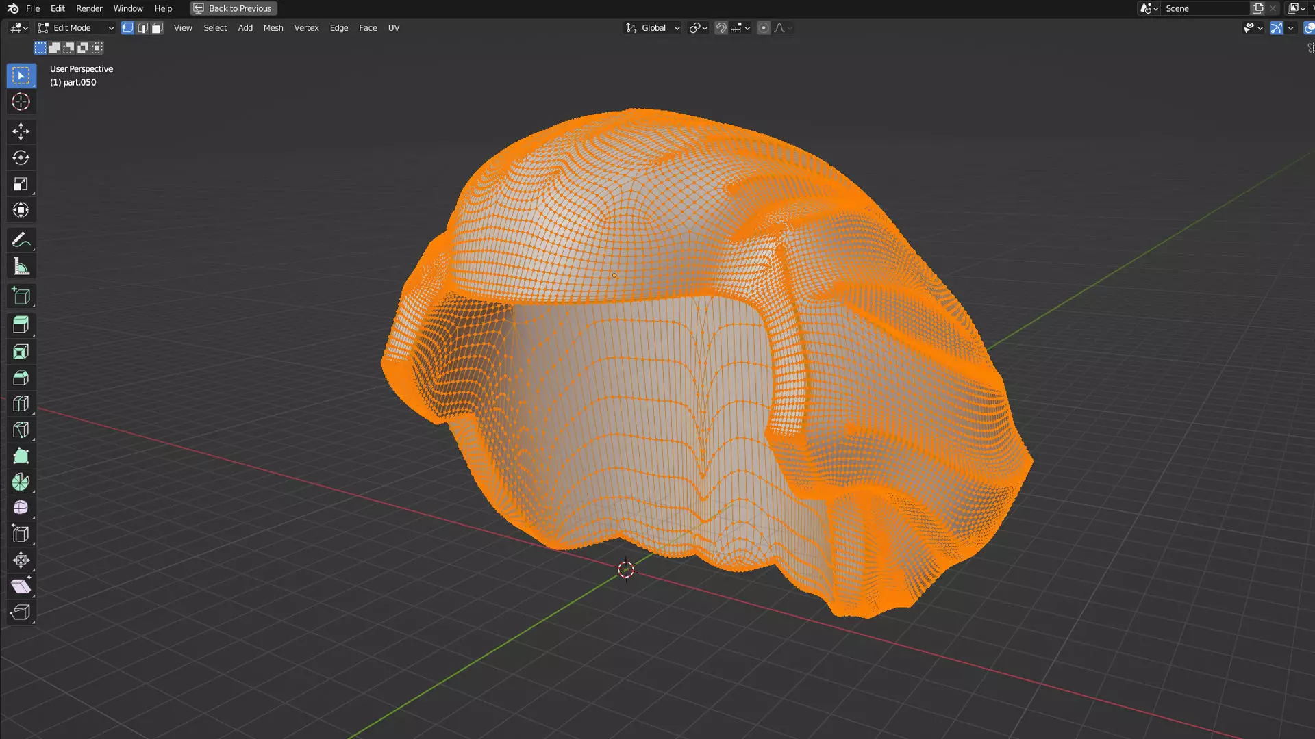 Custom3Dprint Minifigure Accessory - Minifigure Hair S2 - 051 3D print model_1